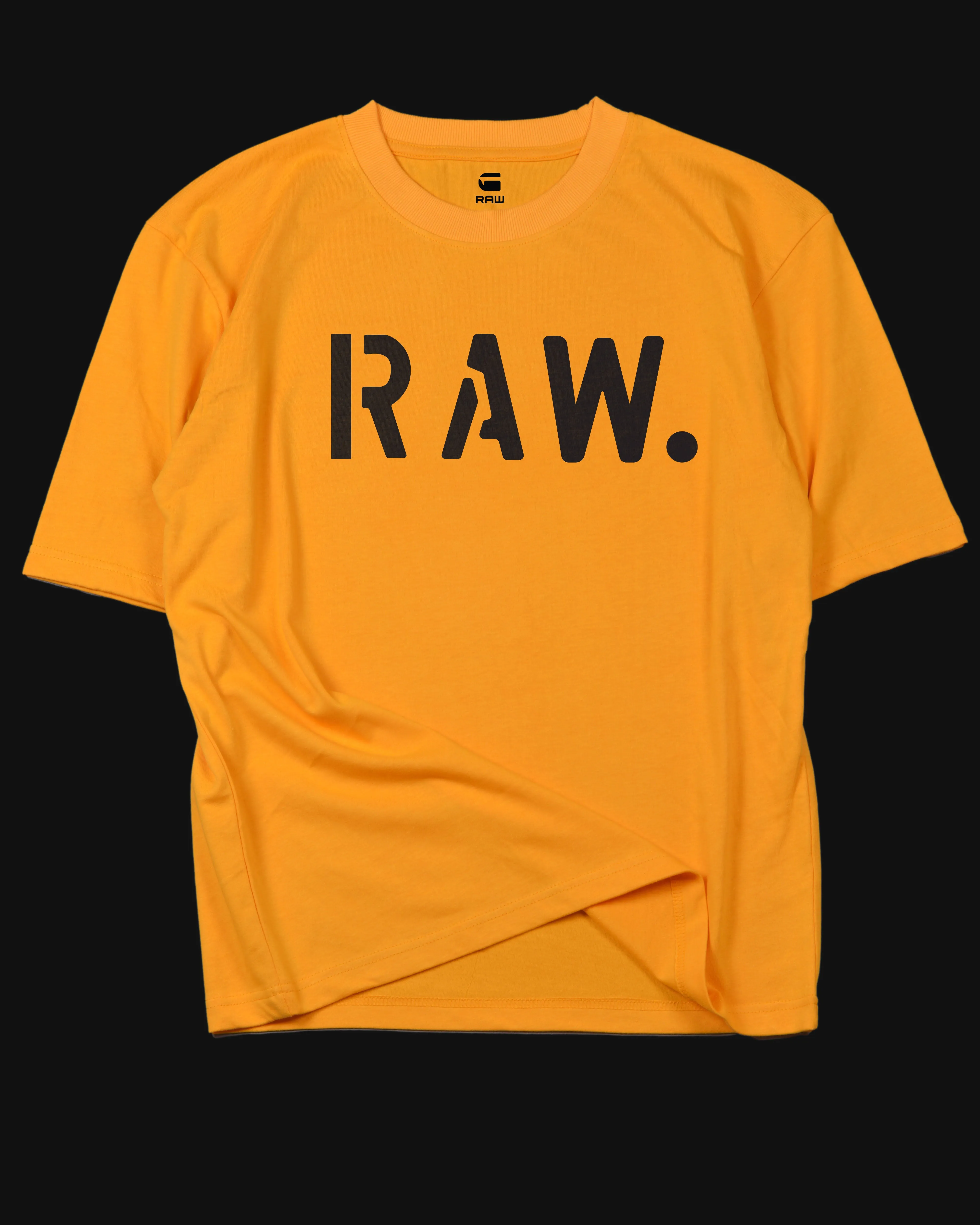 G STAR RAW Stencil RAW T-Shirt Yellow