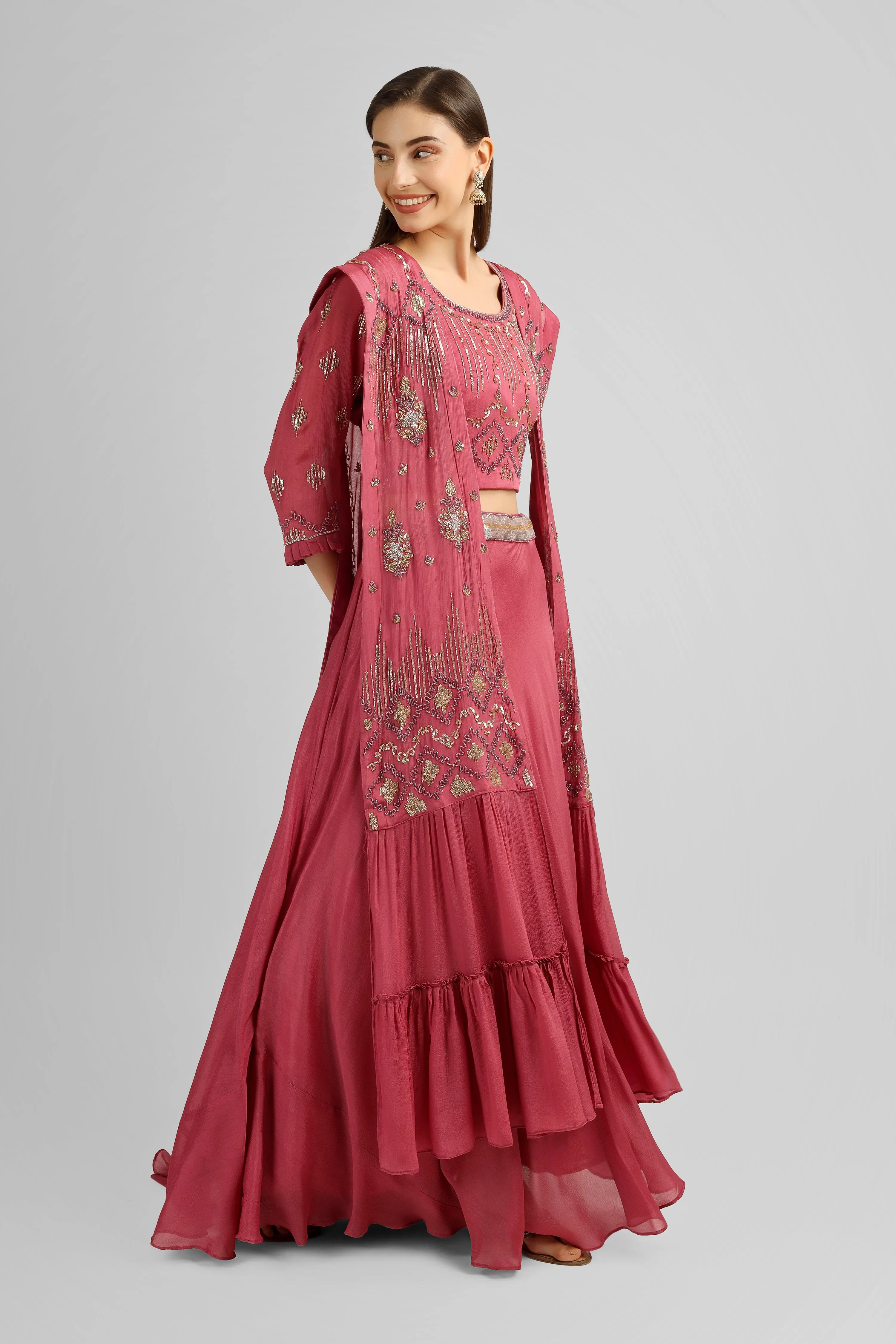 Gajree Indo Western suit with Jacket