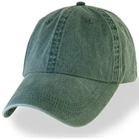 Green Weathered - Unstructured Baseball Cap