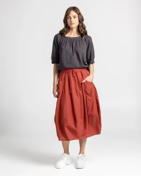 Guru Skirt - Sienna Red