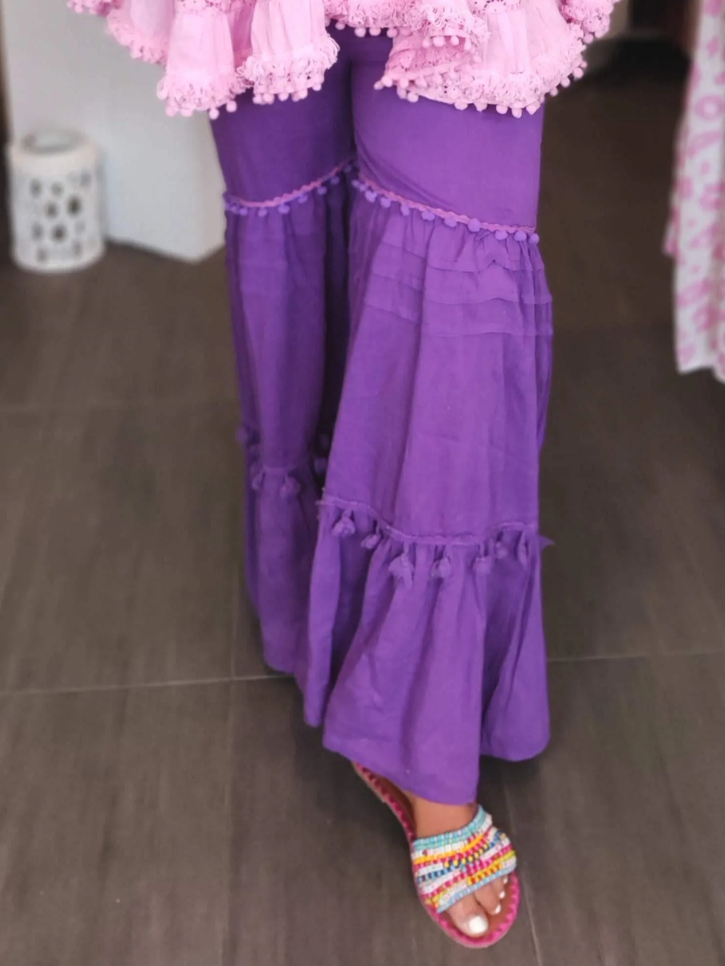 HOSE LANG PURPLE ANTICA SARTORIA ONE SIZE