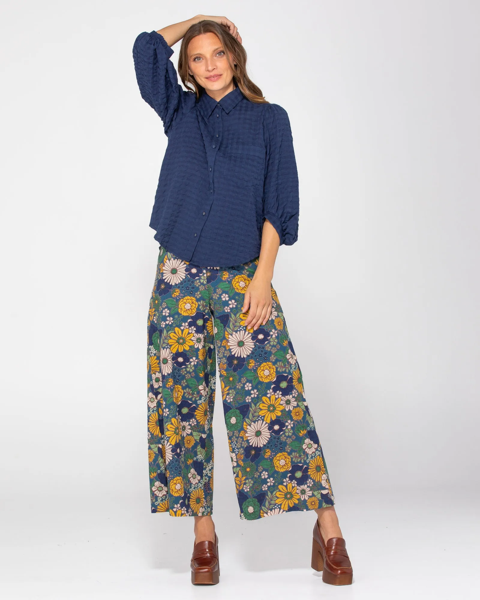 Jedda Pant - Blue Aurelia