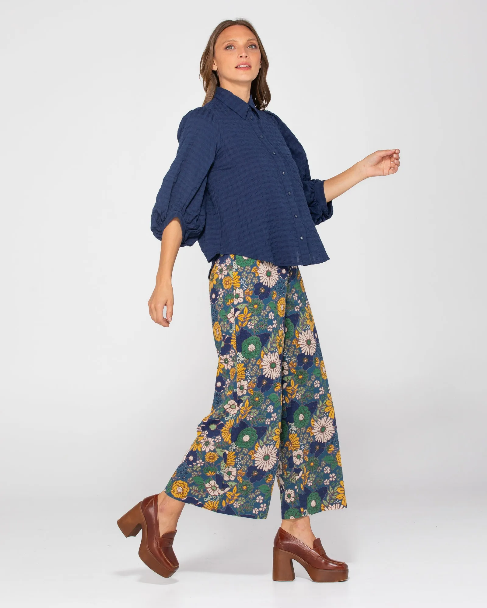 Jedda Pant - Blue Aurelia