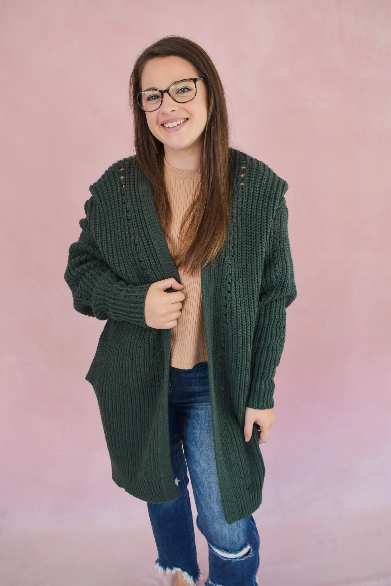 Keep You Close Chunky Cardigan