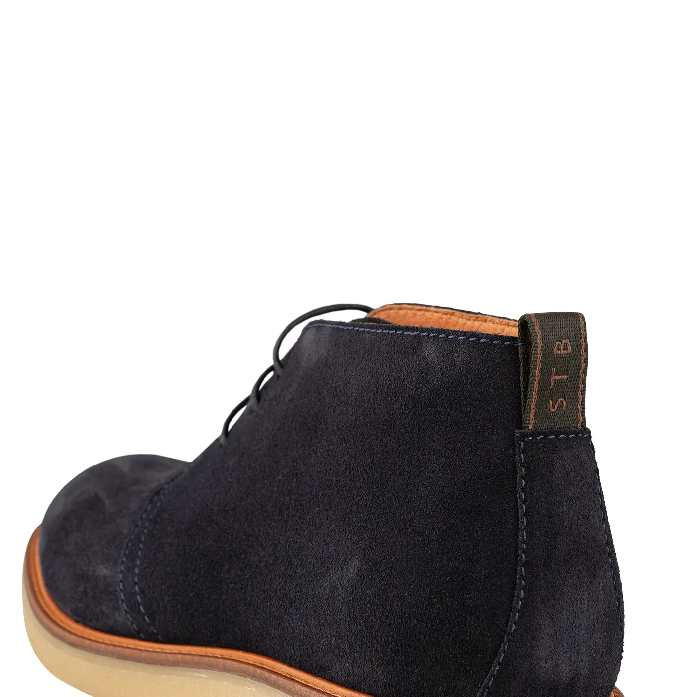 Kip chukka støvle ruskind  - Dark Navy