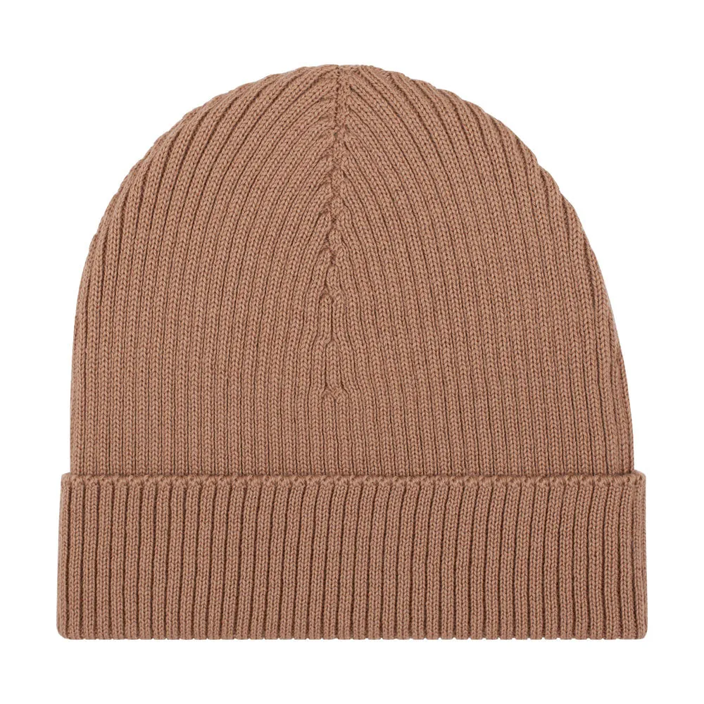 Lightweight Ribbed Extra Fine Merino Beanie Hat