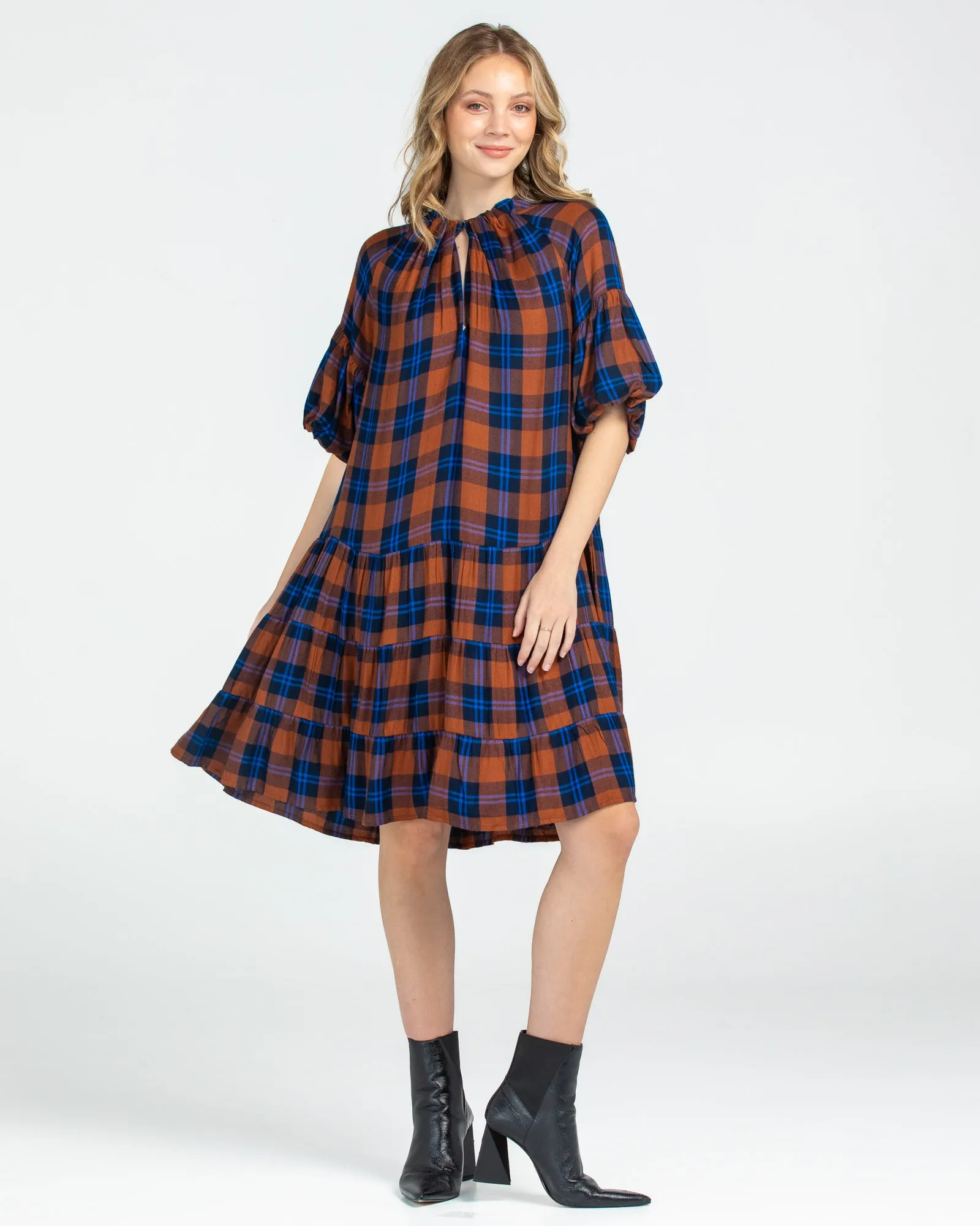 Maurie Dress - Scout Check