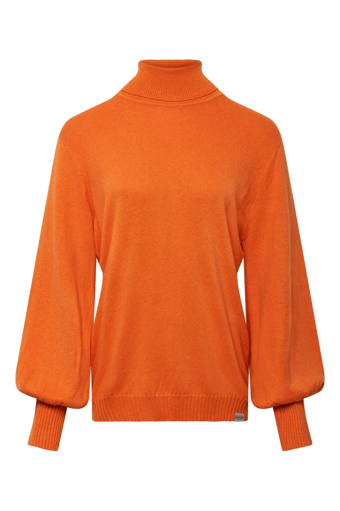 MAXINE - Organic Cotton Jumper Burnt Orange