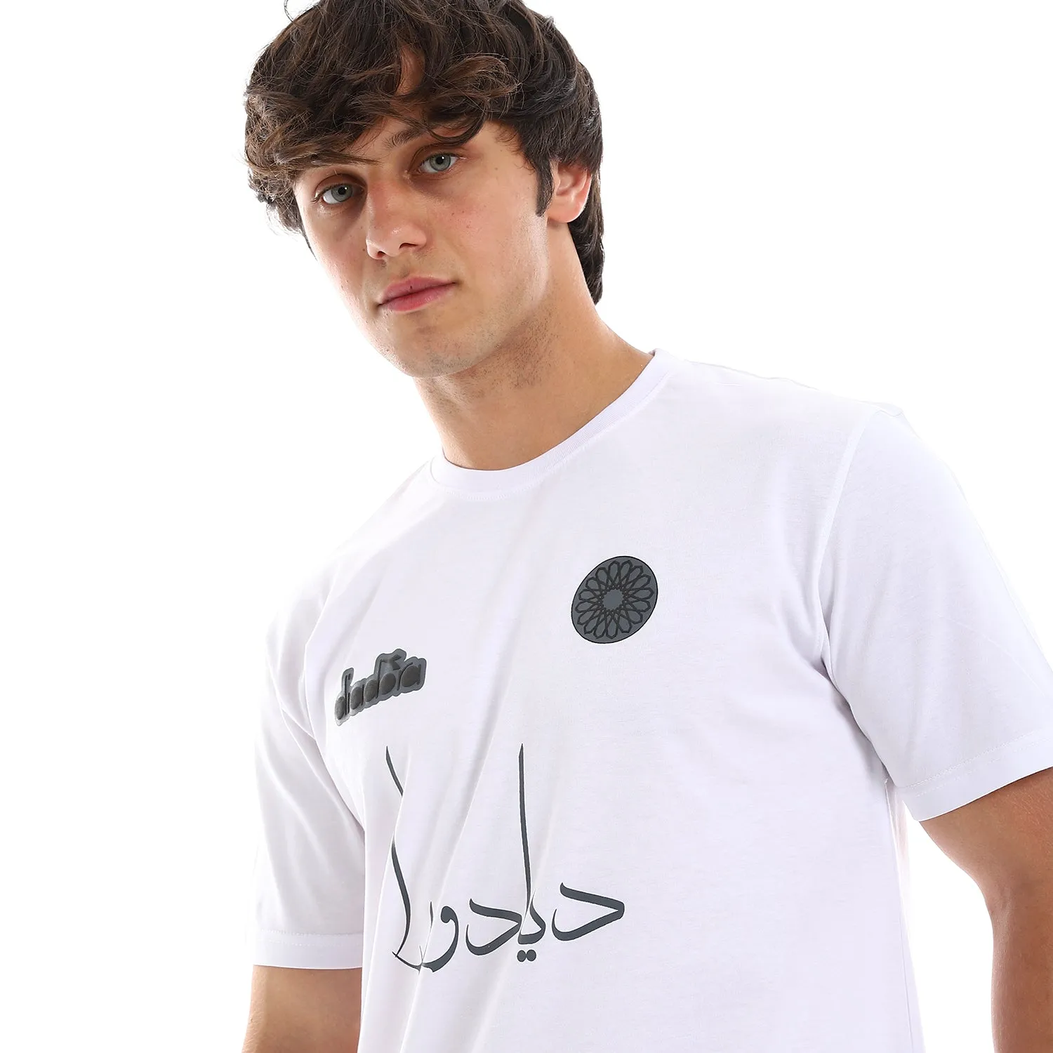 Men Cotton Printed  T-Shirt