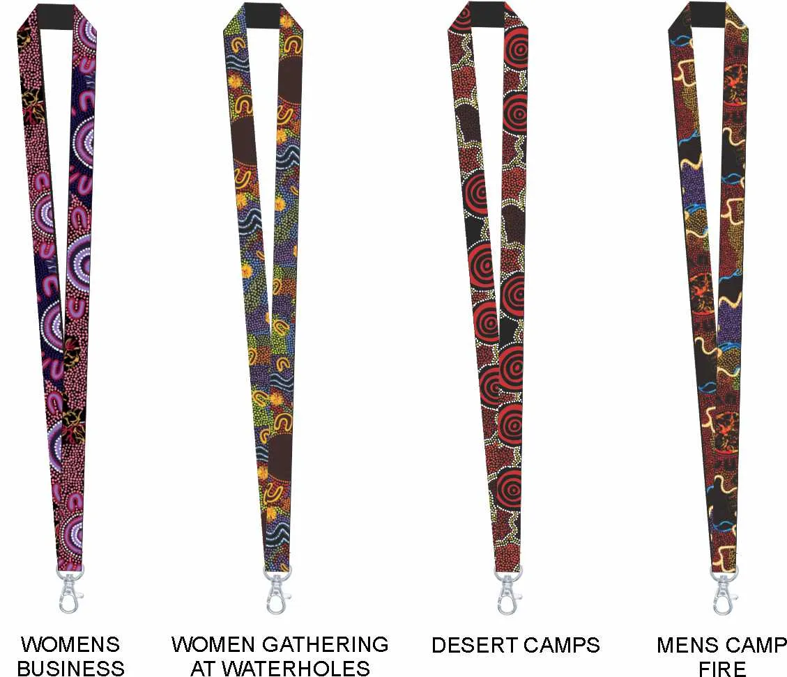 Merryn Apma Aboriginal Lanyards