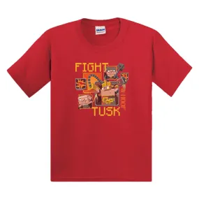 Minecraft Legends Fight Tusk & Hoof Youth T-Shirt