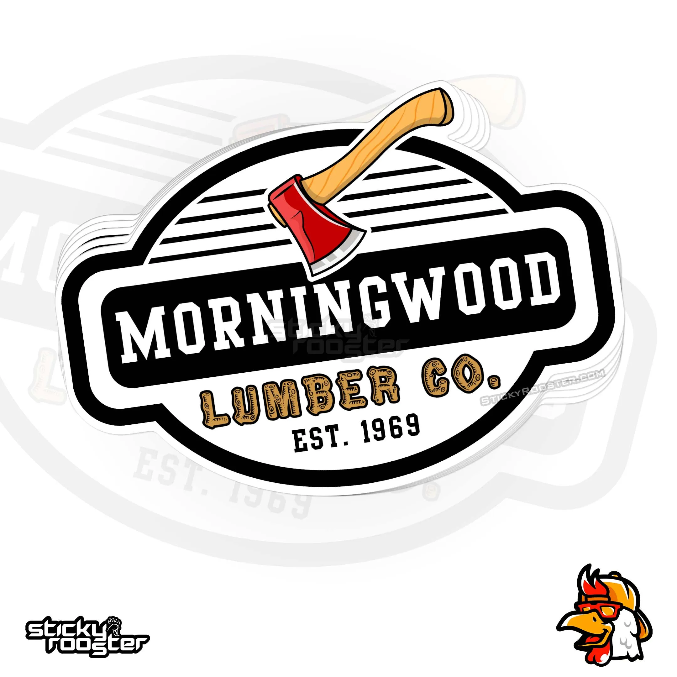 Morningwood Lumber Co sticker