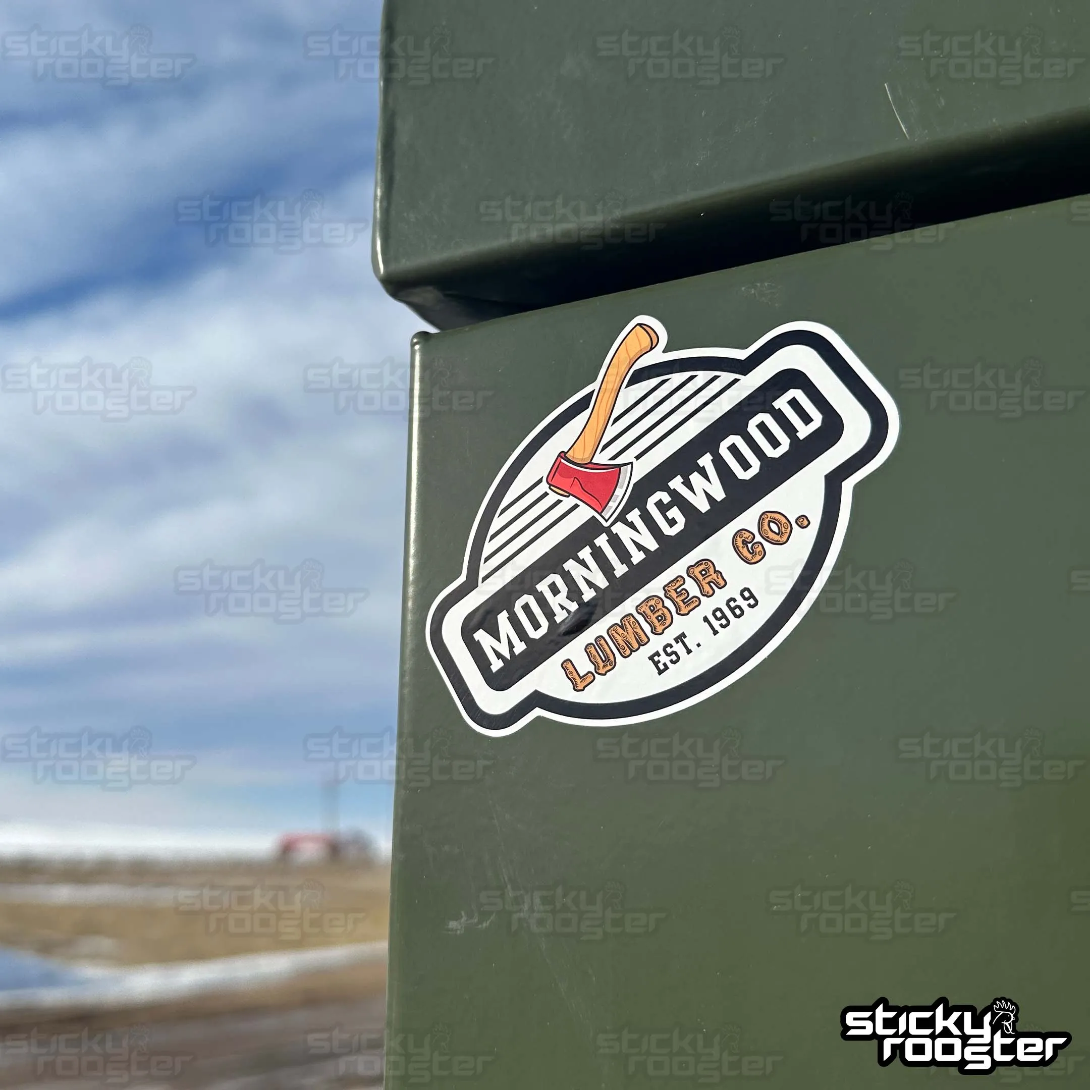 Morningwood Lumber Co sticker