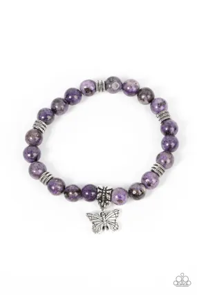 Paparazzi Butterfly Nirvana - Purple Bracelet