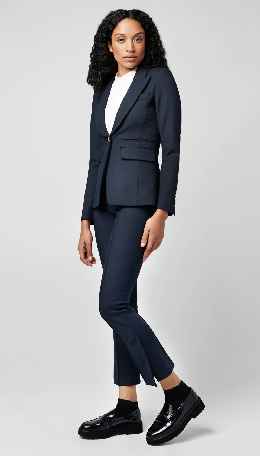 Peaked Lapel Blazer