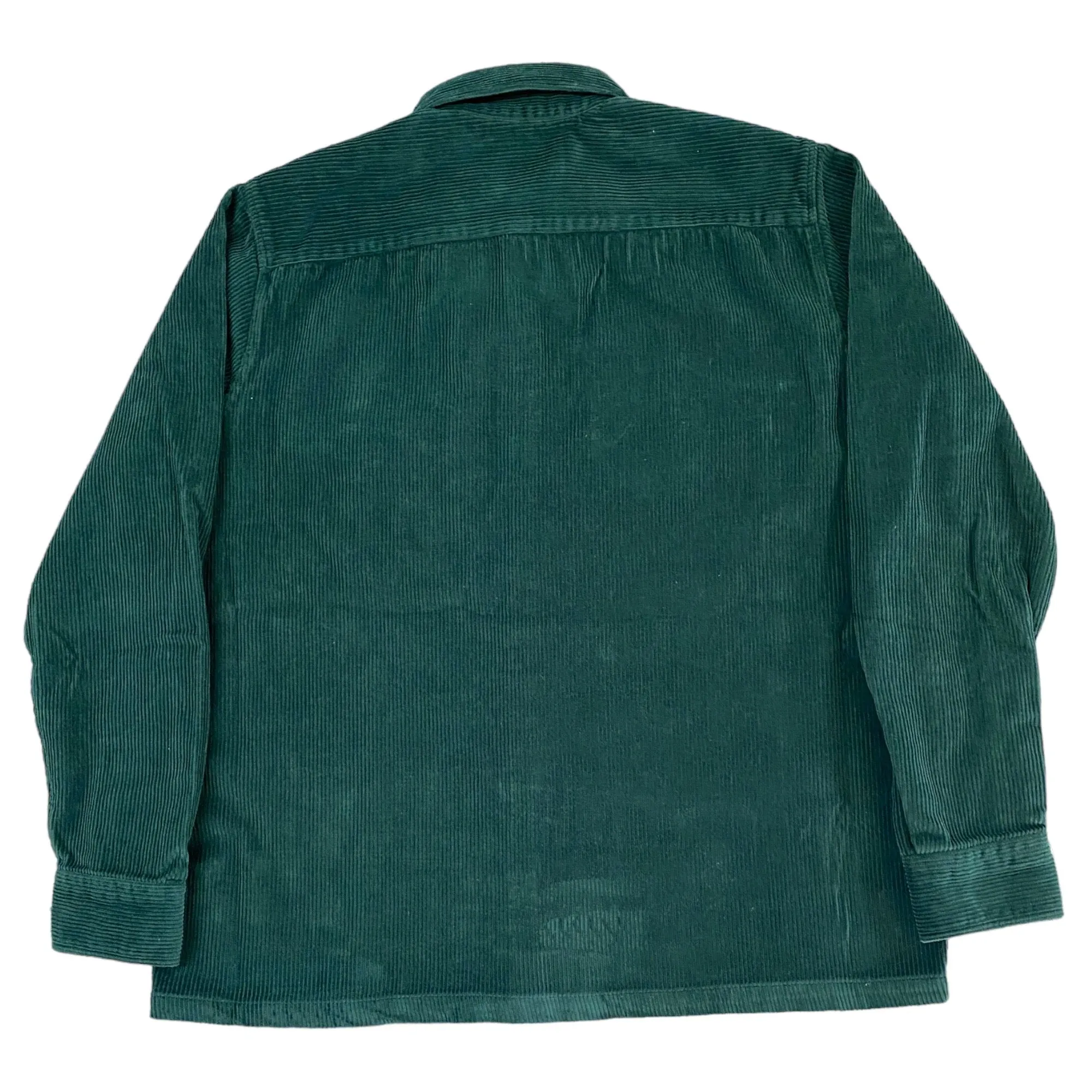 Portuguese Flannel Corduroy Overshirt - Green