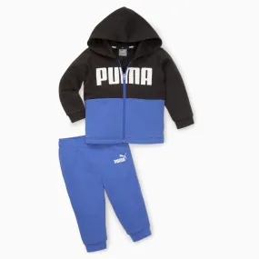 Puma Children's tracksuit in brushed cotton Minicats Colorblock Jogger TR 676938 92 royal sapphire