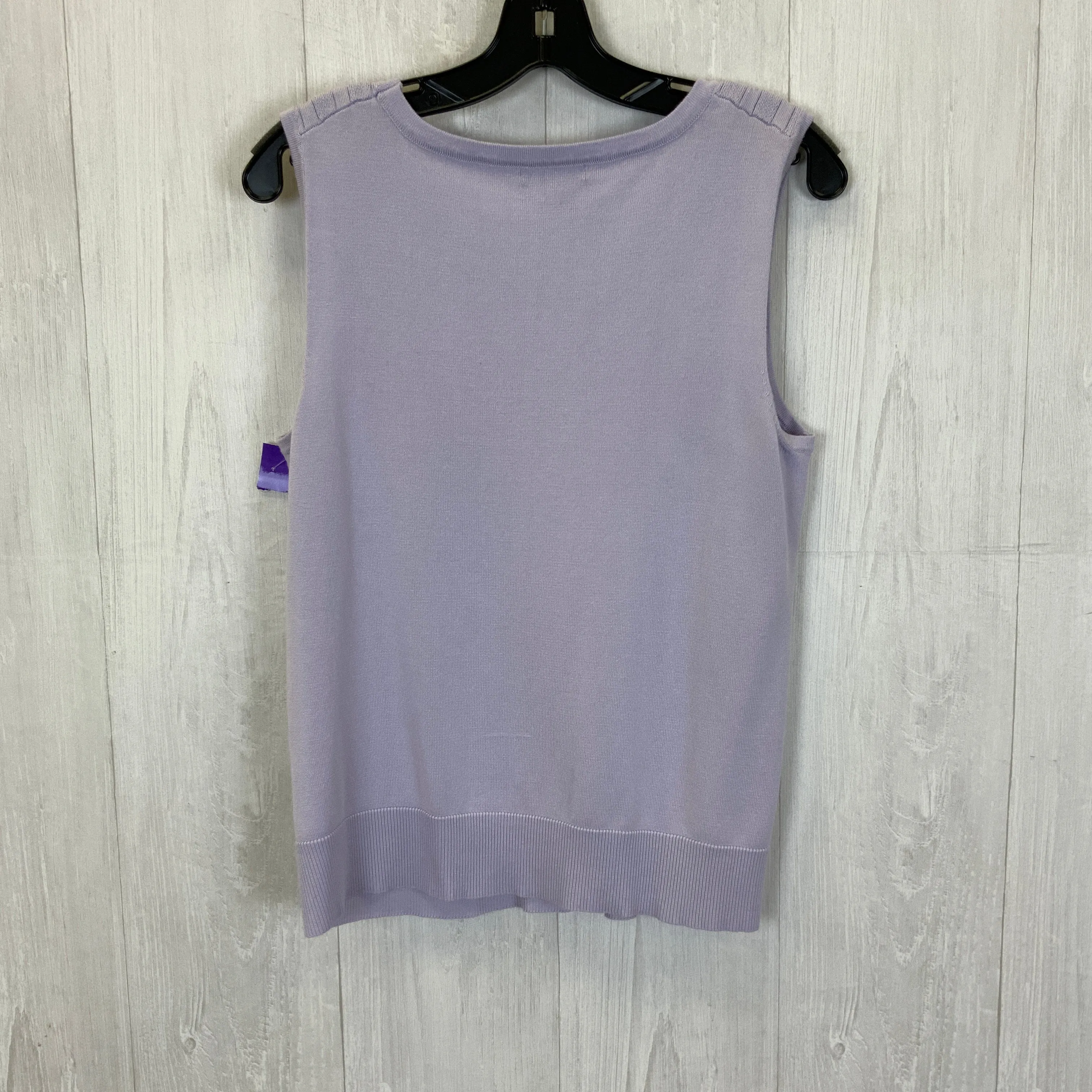 Purple Tank Top Cable And Gauge, Size Xl