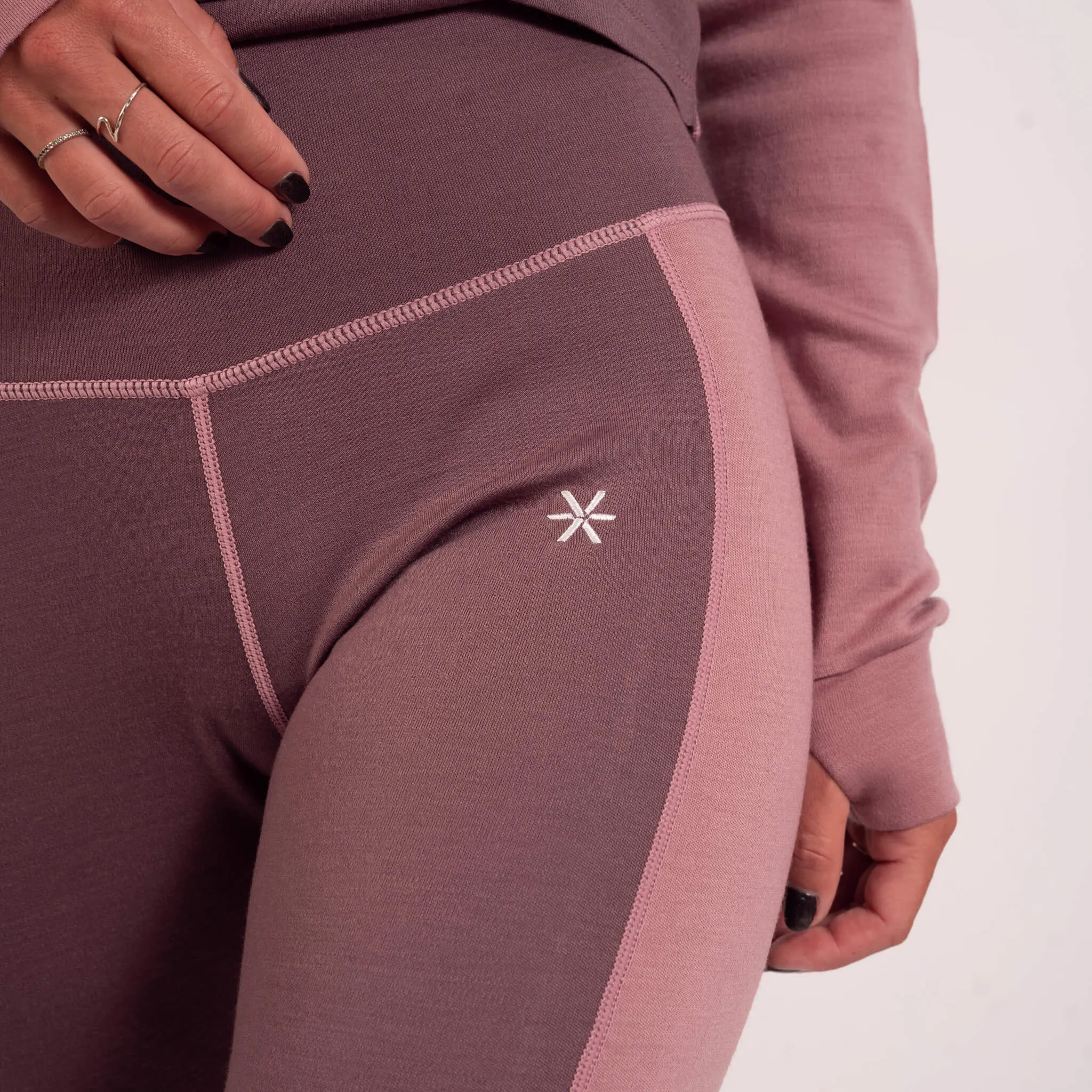 Rose High Waist 100% Merino Wool Pant