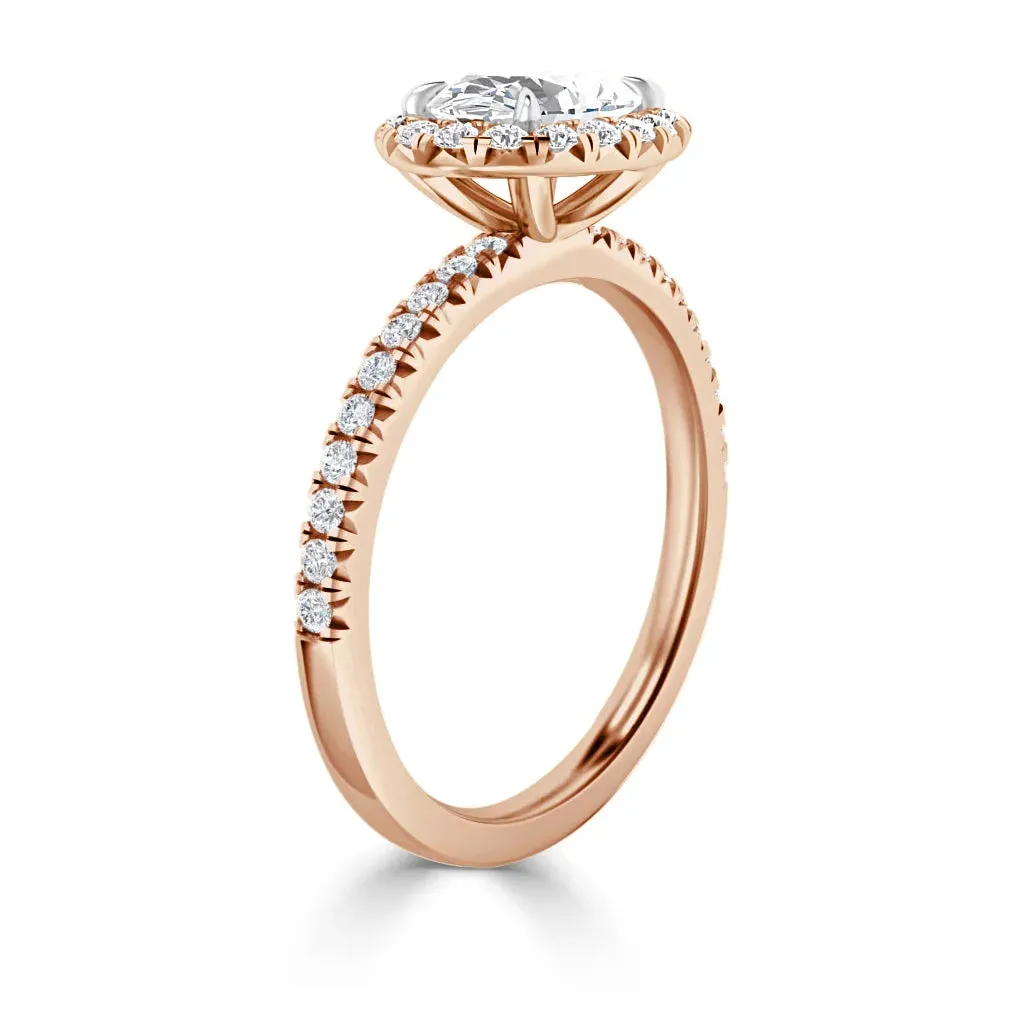 Sinead - 18ct Rose Gold - Oval