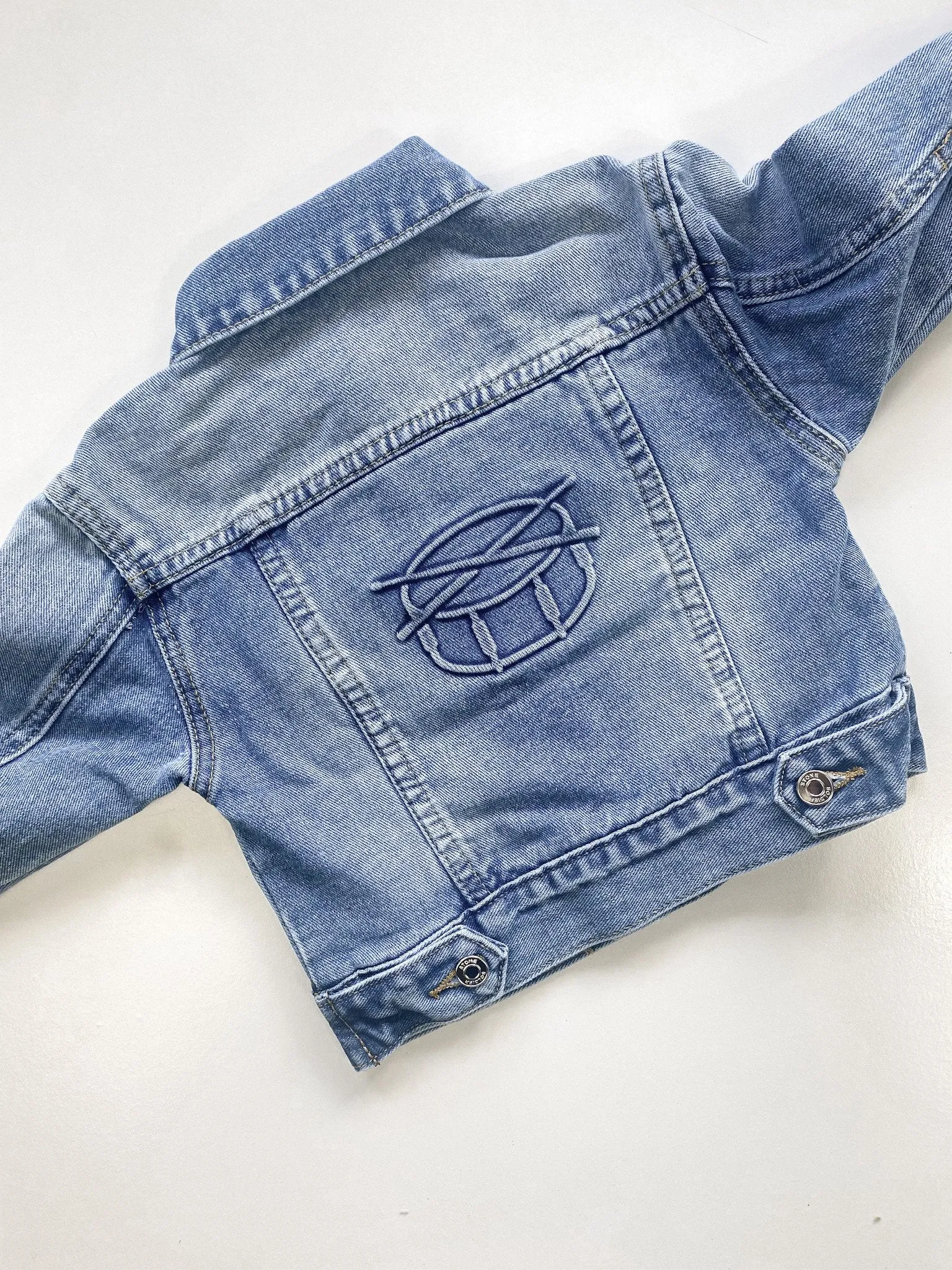 Soldier Stone Vintage Denim Jacket: Baby Size