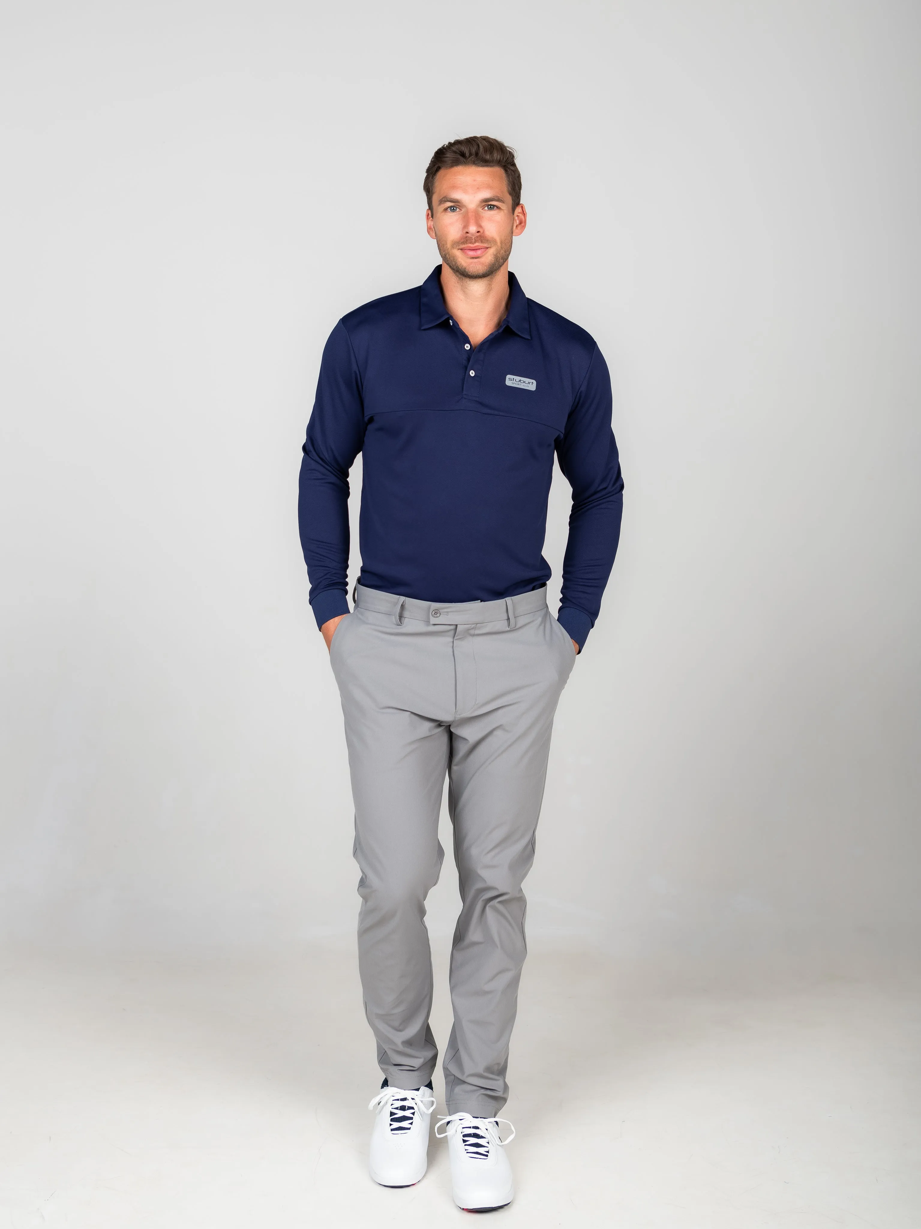 Sport-tech Long Sleeve Polo