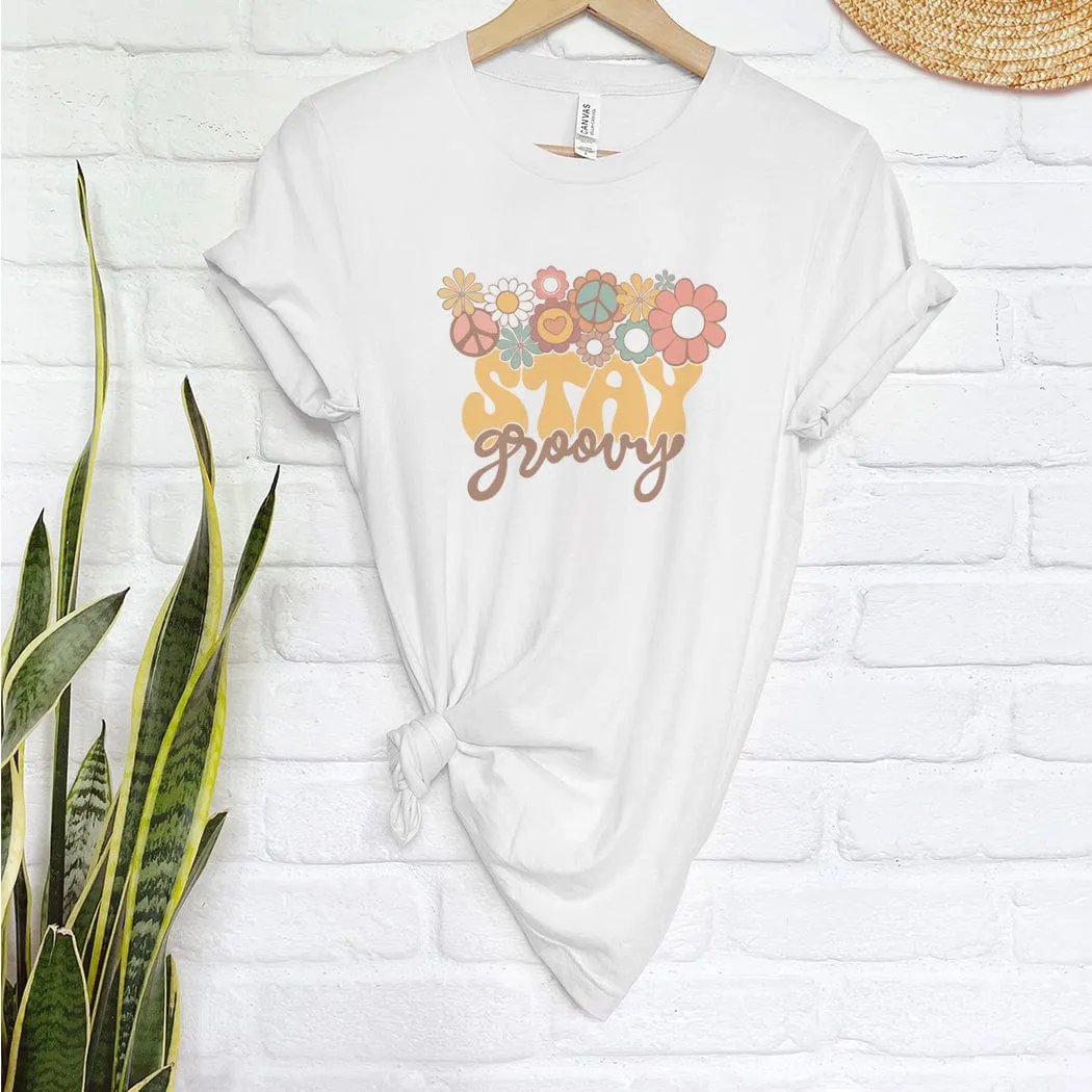 Stay Groovy Graphic T-Shirt - SU170