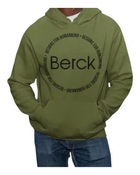 Unisex Berck Circle Graphic Pullover Hoodie Mid-Weight Fleece