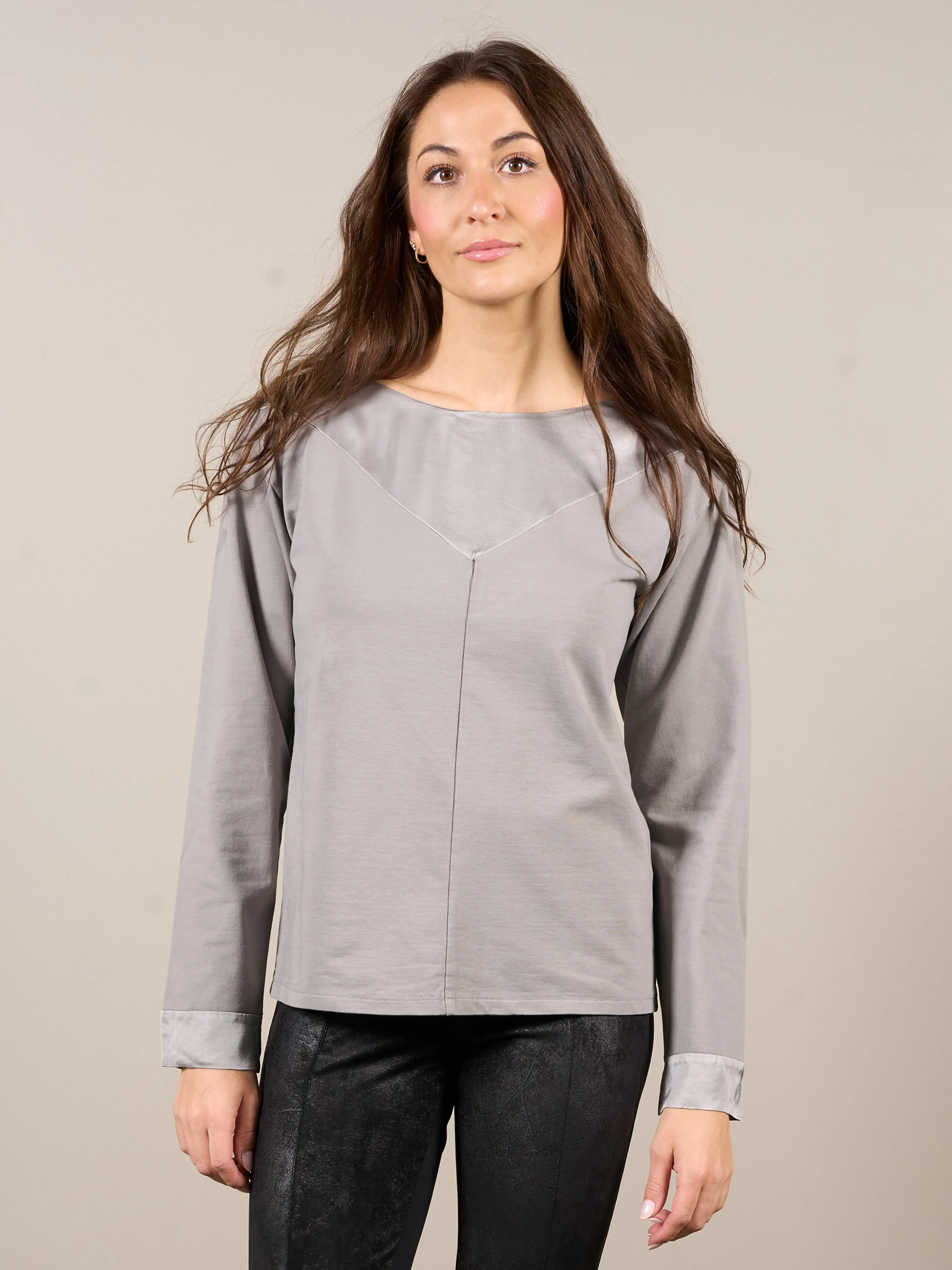 VELMA Bluse - Grey