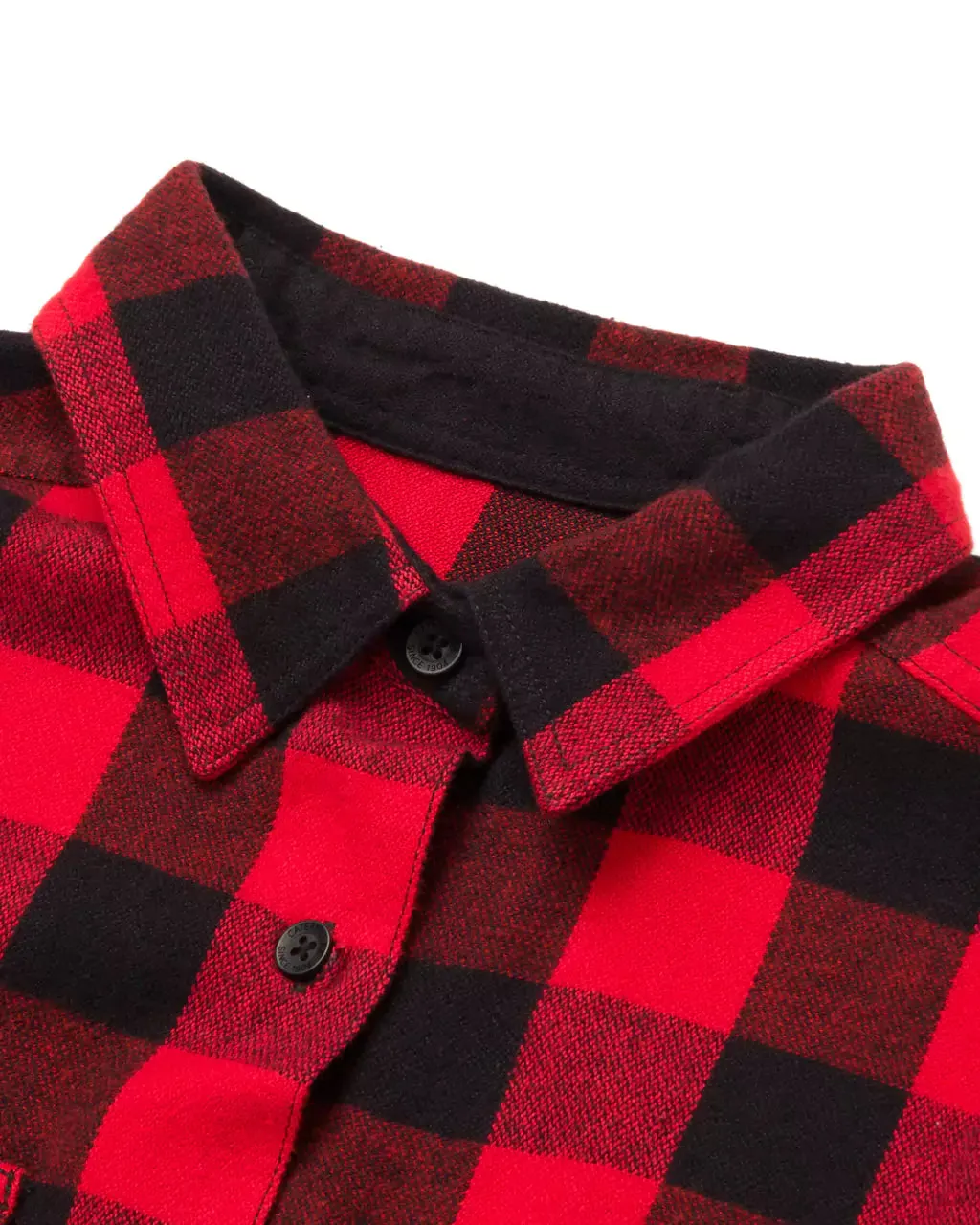 Women's Buffalo Check Flannel Overshirt