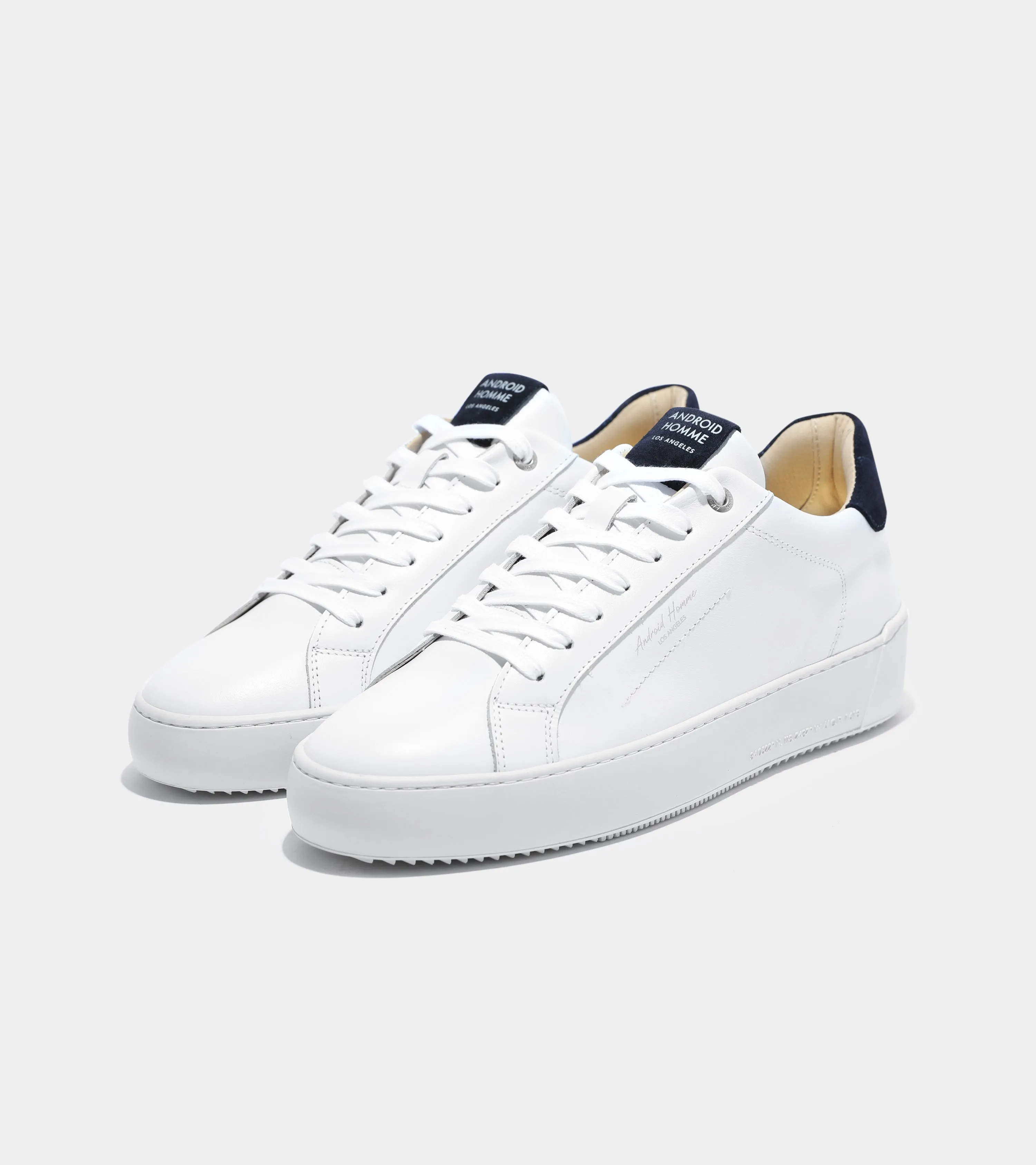 Zuma | White Navy Leather Hardware AHP224-26